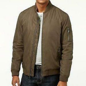 INC International Concepts Men's Kylo Topcoat Red Size Medium